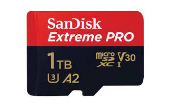 KARTA SANDISK EXTREME PRO microSDXC 1TB 200/140 MB/s A2 C10 V30 UHS-I U3